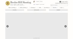 Desktop Screenshot of bredonhillshooting.co.uk